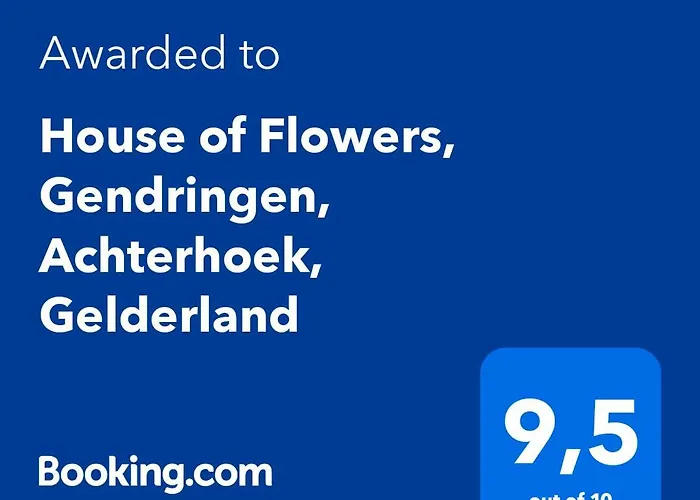 Сasa de vacaciones House Of Flowers, Gendringen, Achterhoek, Gelderland *